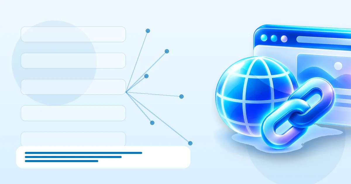המחשה של דומיין, רשומות DNS ושרת אתר המחוברים ביניהם